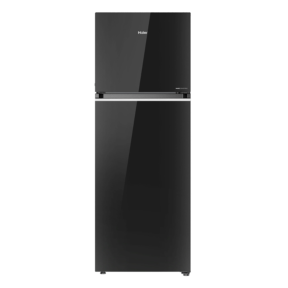 Haier 358L 3 Star Inverter Frost Free Double Door Top Mounted Convertible  Refrigerator with Triple Inverter & Dual Fan Technology HRF-4083PKG-P